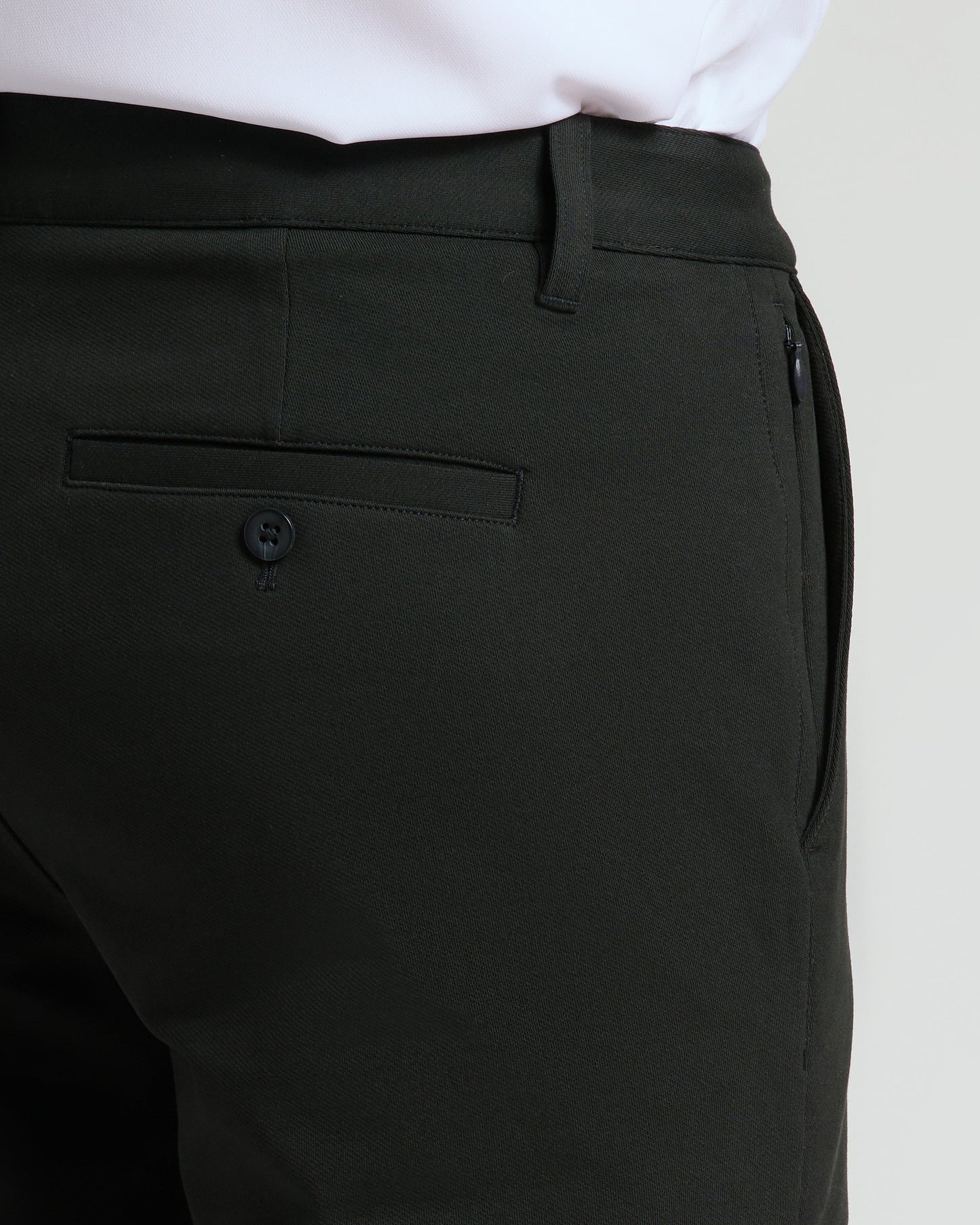 7" Black Chino Shorts 2.0
