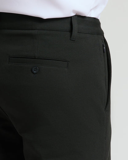 7" Black Chino Shorts 2.0
