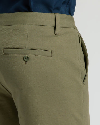 7" Military Green Chino Shorts 2.0