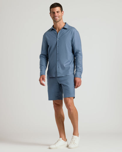 9" Fiord Linen Shorts