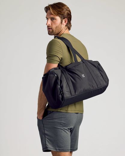 Black Gym Duffle Bag