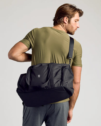 Black Gym Duffle Bag