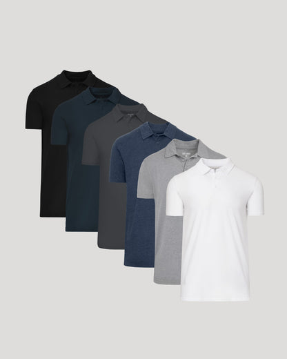 The Standard Tall Classic Polo 6-Pack