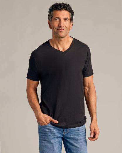 Black & White V-Neck 10-Pack