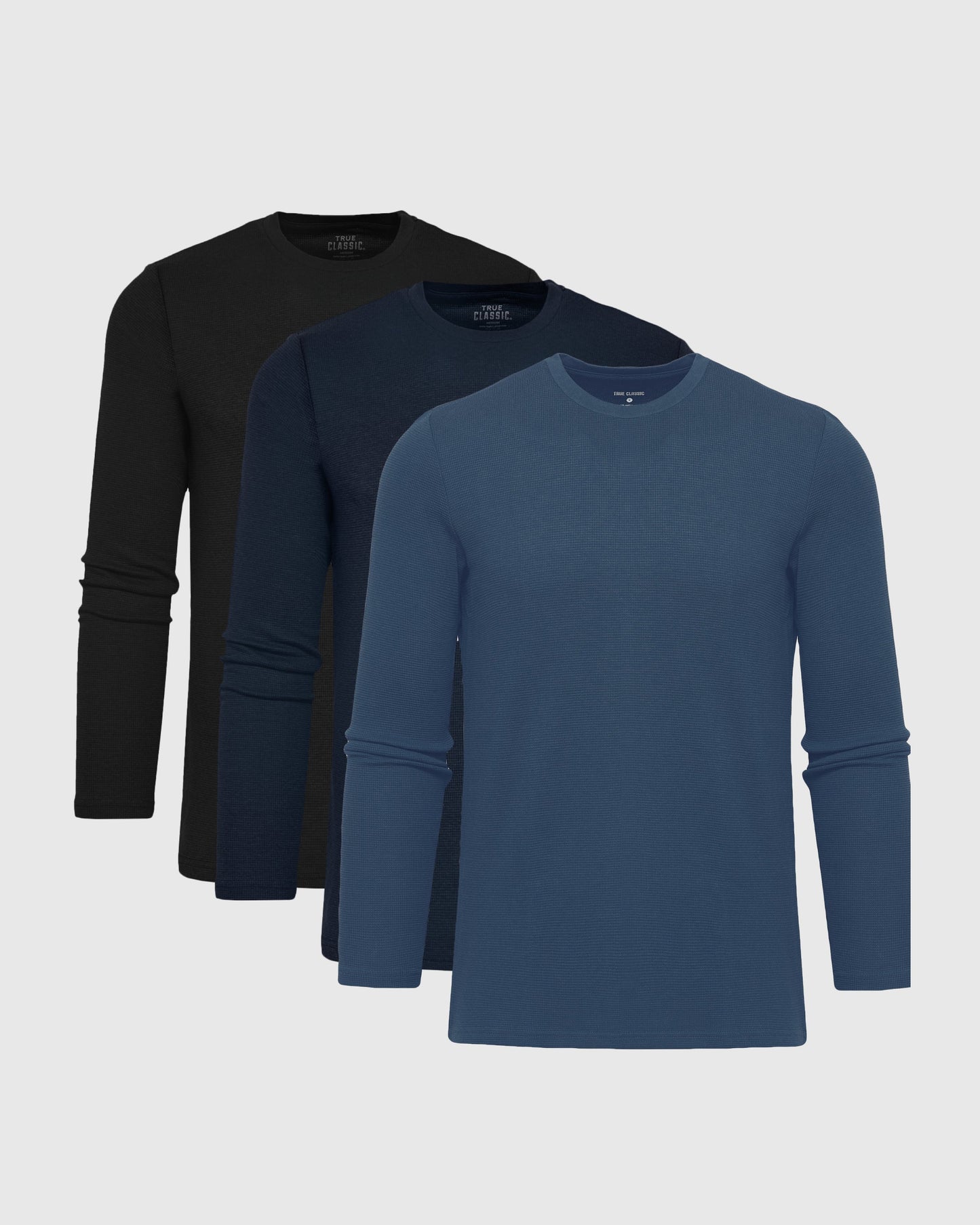 The Standard Waffle Long Sleeve Crew Neck 3-Pack