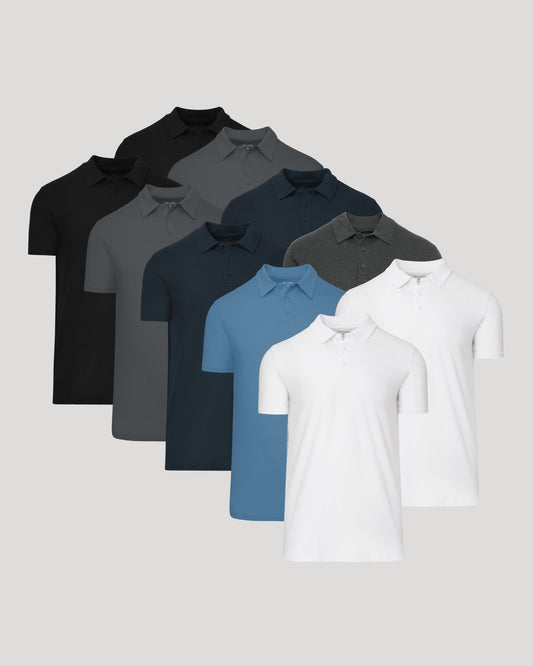 Wardrobe Classic Tall Polo 10-Pack
